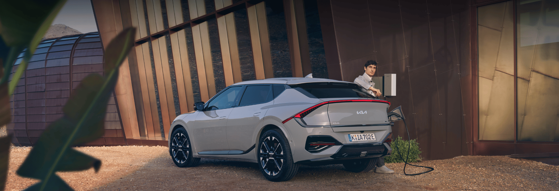 Kia EV6 wird geladen