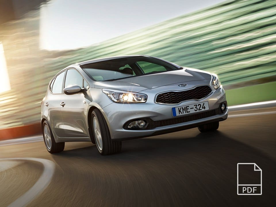 Cee'd Rettungsdatenblatt