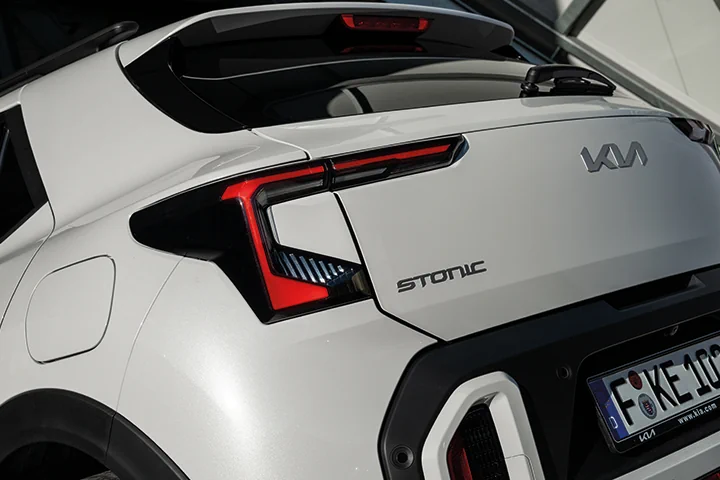Heckbereich des Kia Stonic 