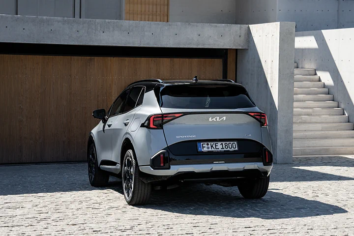 Kia Sportage, Aussenansicht, hinten