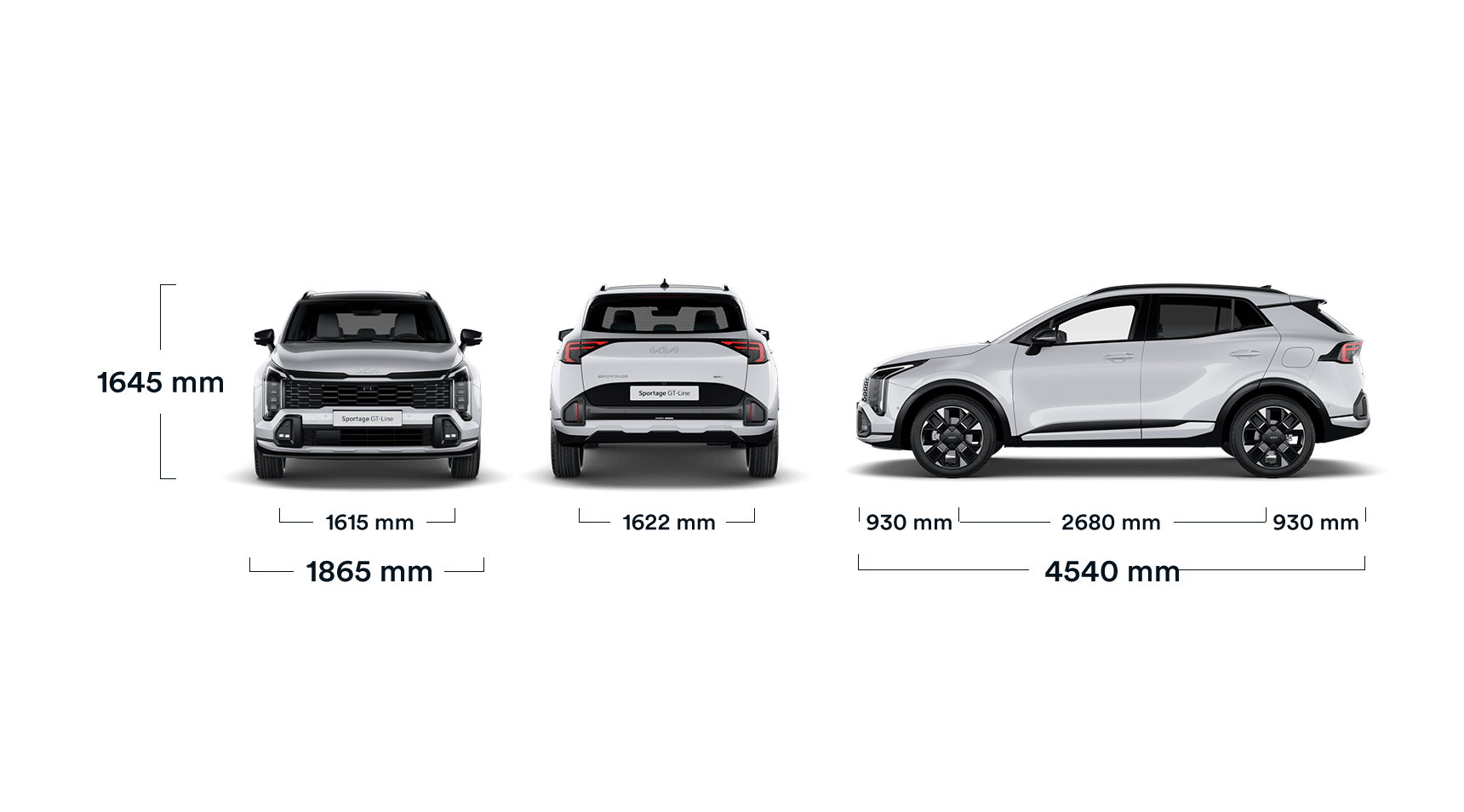 Kia Sportage Abmessungen