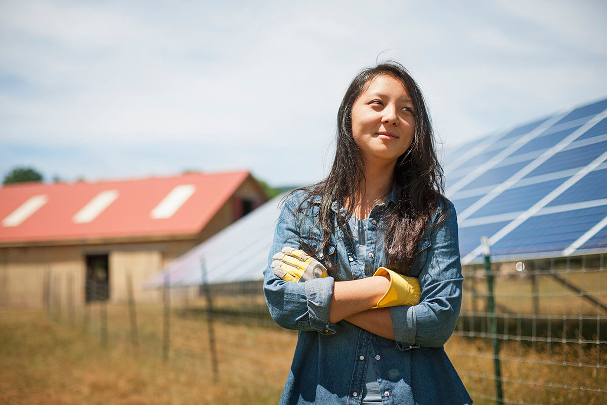 kia-clean-energy-girl-farm-solar-energy