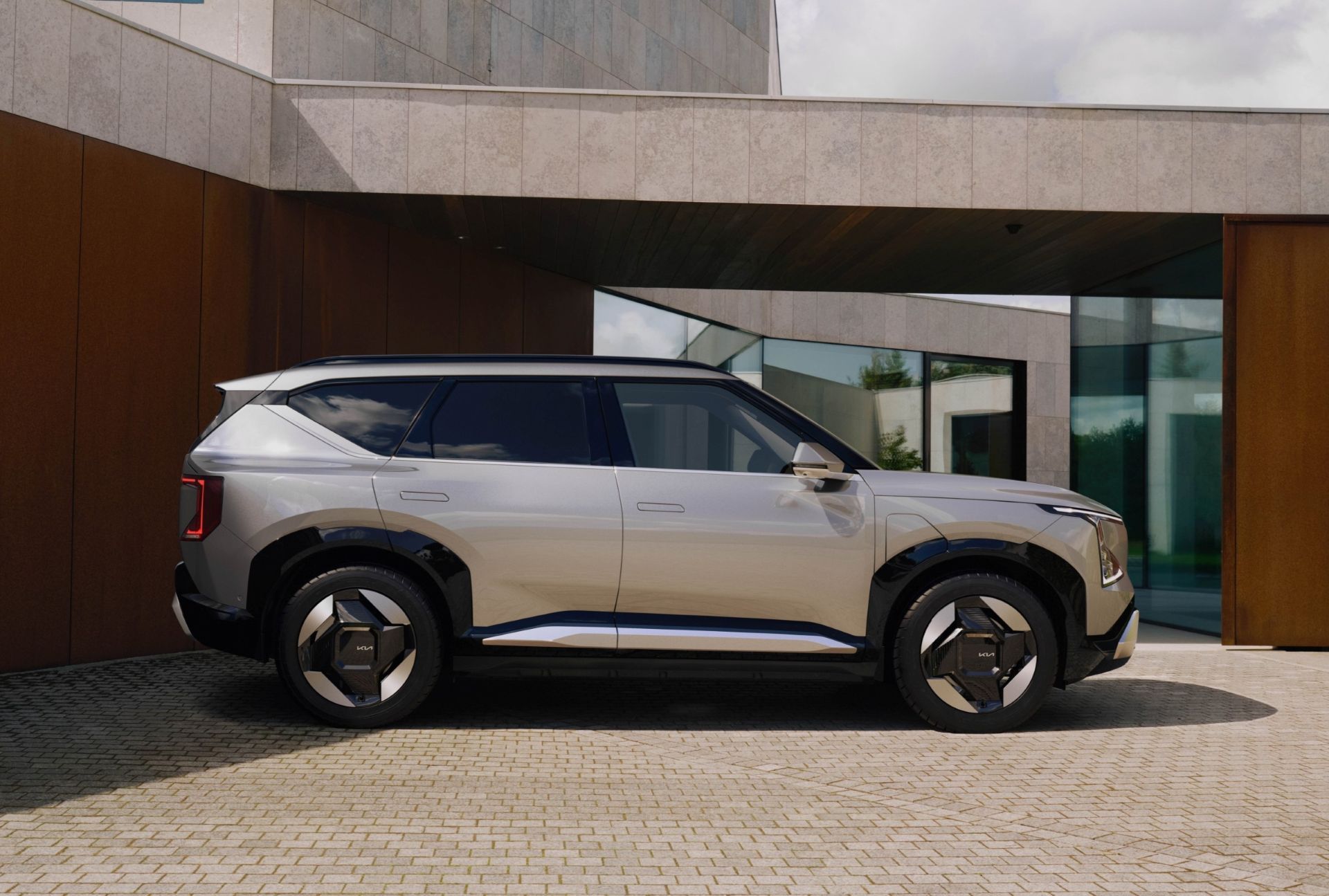 Kia EV5 de perfil