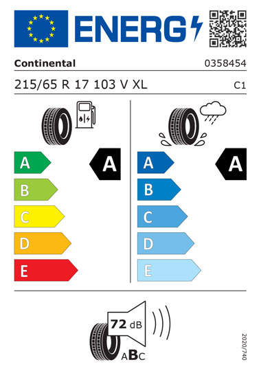 Kia Tyre Label - hankook-1024446-215-70R16