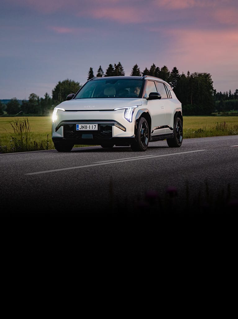 Täysin sähköinen Kia EV3