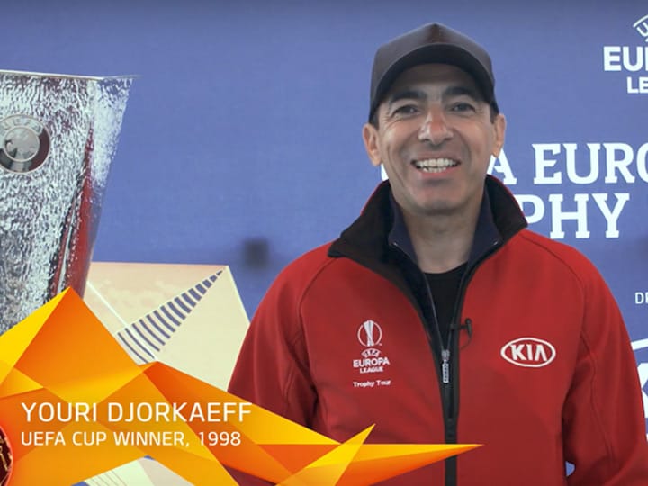 Youri Djorkaeff programme Tournée du trophée Kia