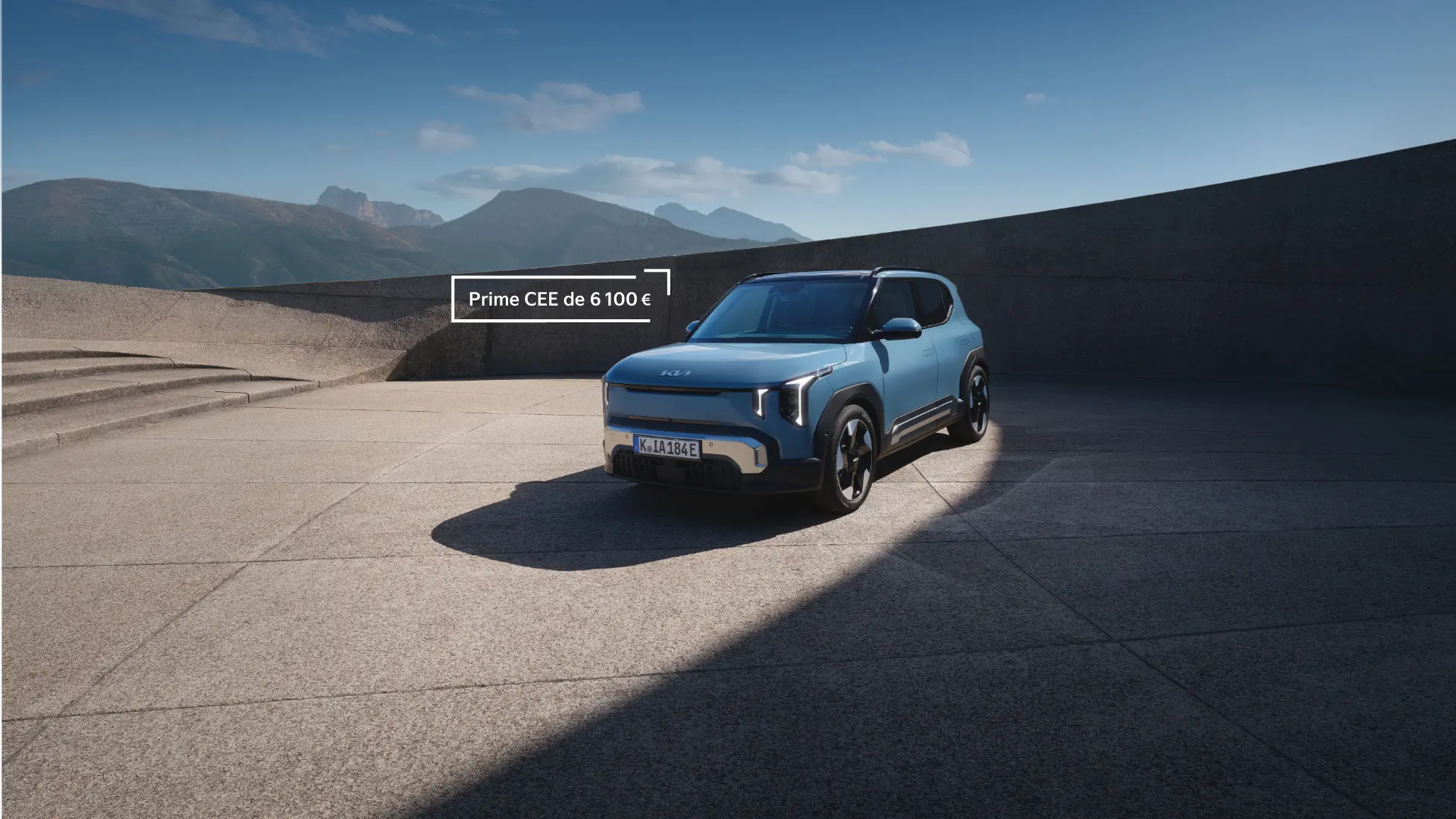 Nouveau Kia EV2 100% électrique.