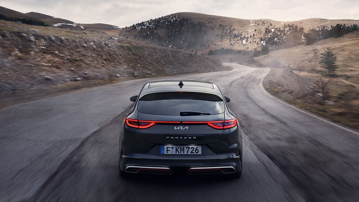 Design arrière de la Kia ProCeed GT