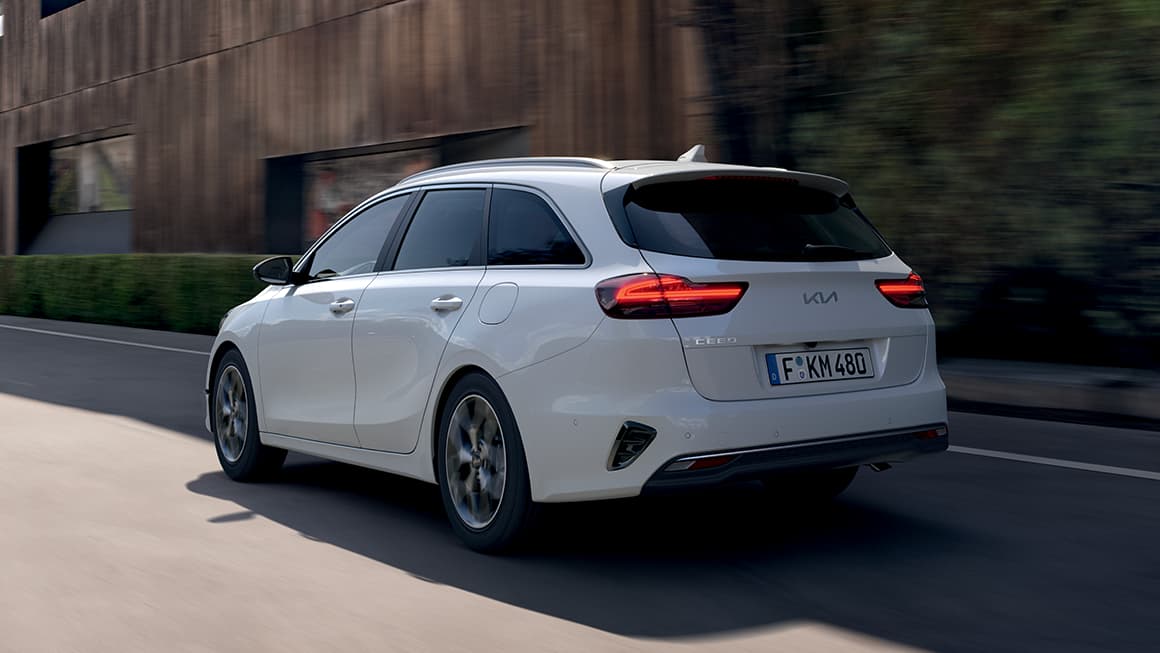 Principales caractéristiques du design arrière de la Kia Ceed SW Hybride Rechargeable