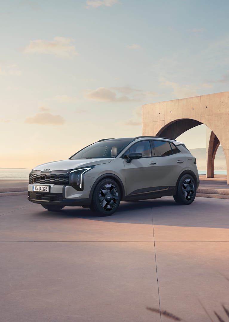 Vue du Kia Sportage black edition