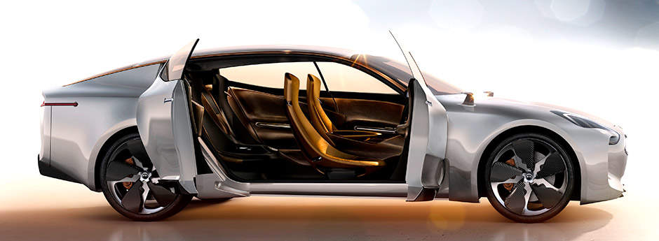 Kia GT concept, interieur