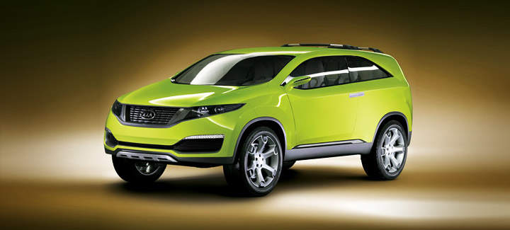 De groene Kia KND-4 concept liet heel duidelijk zien wat je kunt verwachten van toekomstige Kia-modellen.