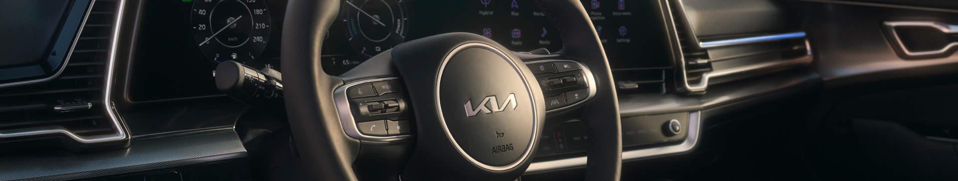 Image clé Kia Drive Wise avec logo