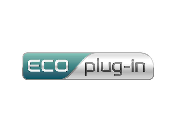 Eco plug-in hybrid logo