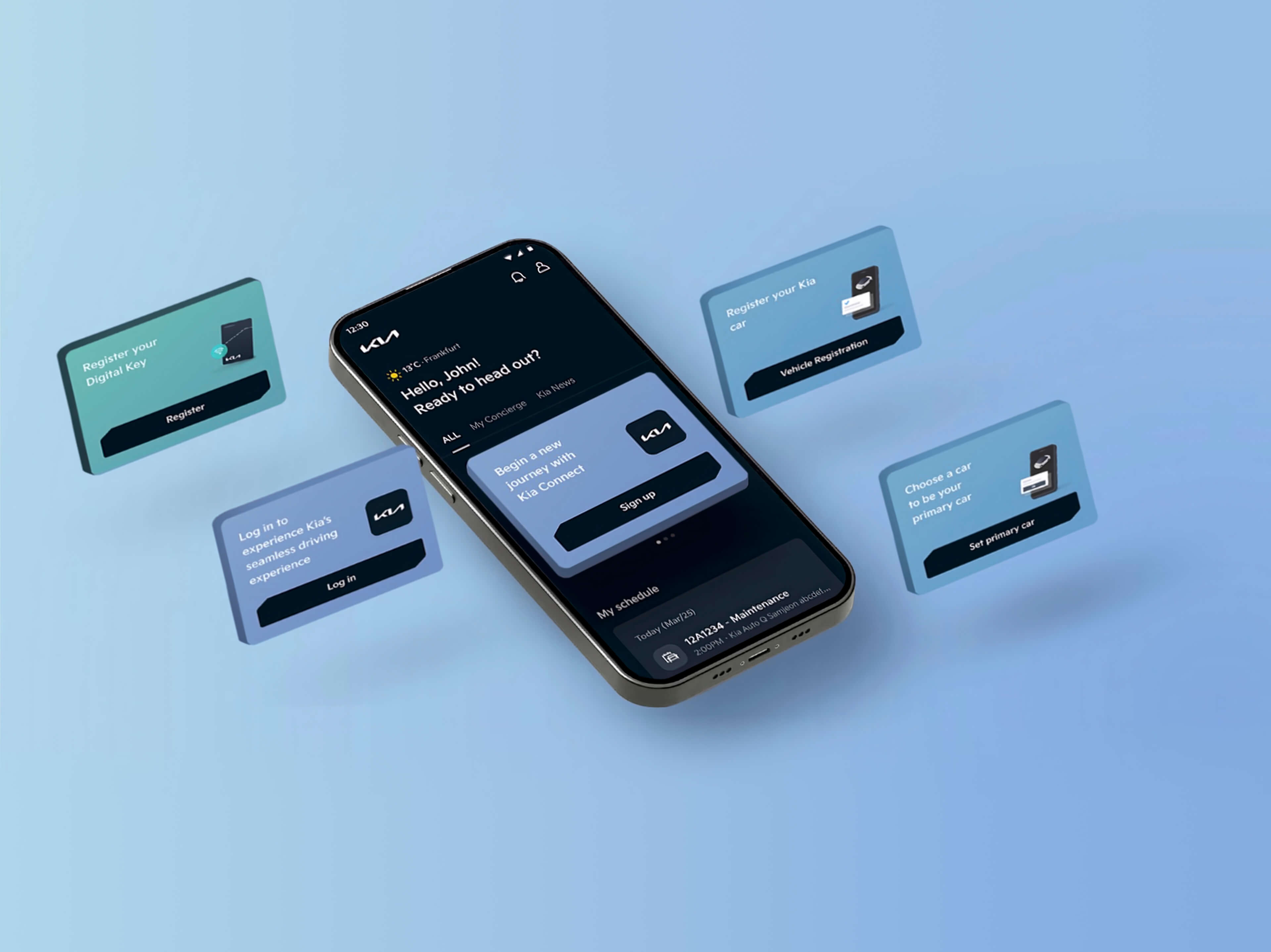 Services embarqués Kia Connect & Live Services