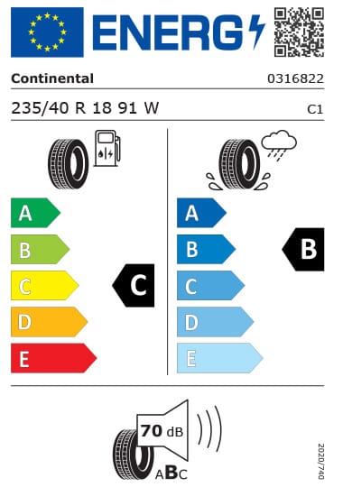 Kia Tyre Label 