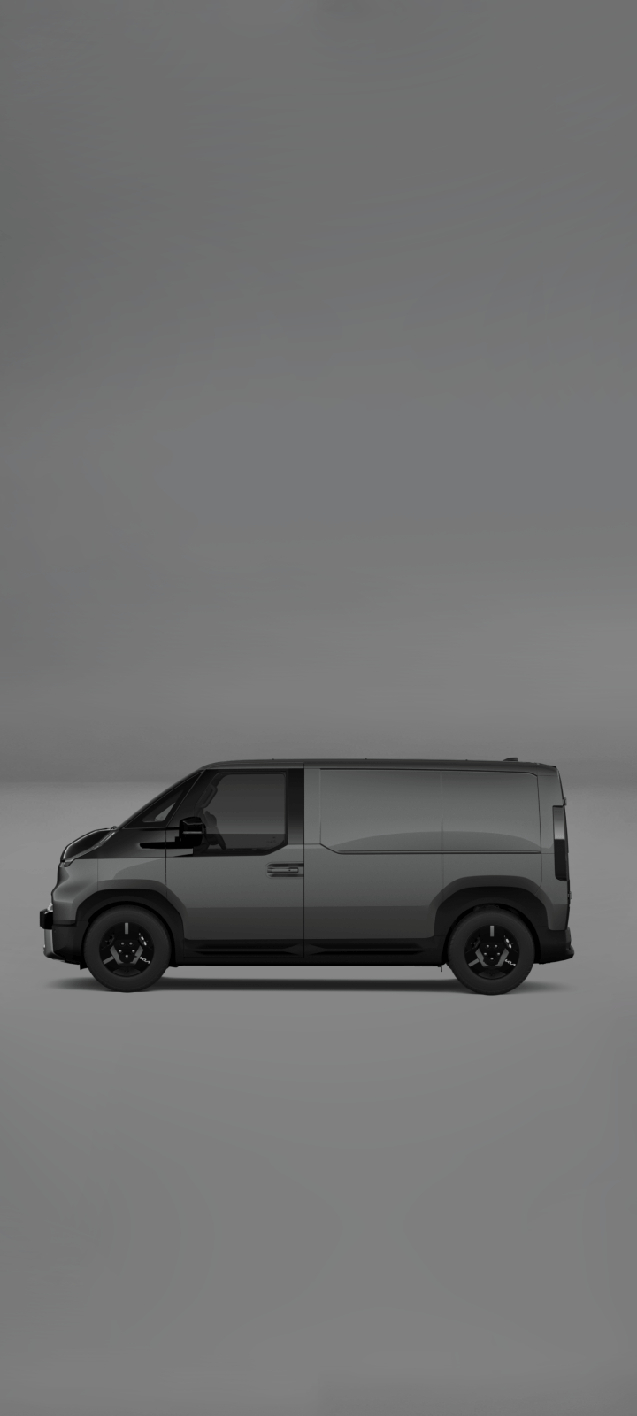 PV5 Cargo Standard, side profile with standard length and roof height