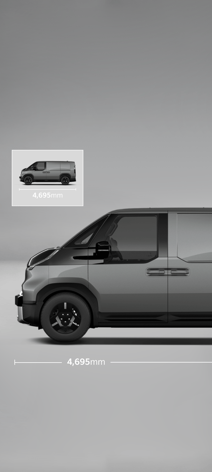 PV5 Cargo Long, side view