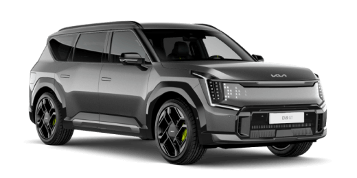 Grey Kia EV9 GT.
