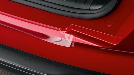 Beschermfolie voor achterbumper, transparant