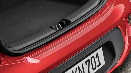 Film de protection du pare-chocs arrière, transparent