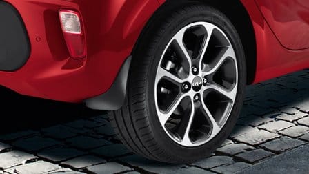 Jeu de garde-boue arrière