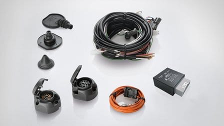 Kit de câblage pour attelage, prise à 13 broches