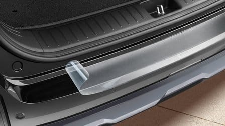 Folia ochronna zderzaka tylnego (przezroczysta)