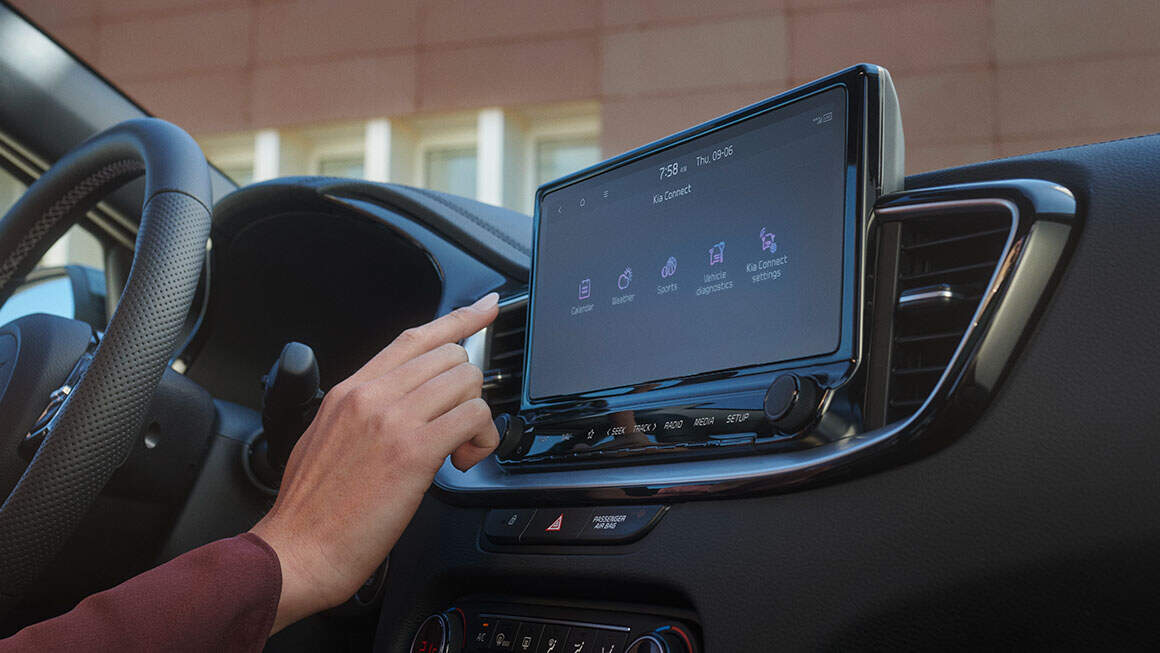 Écran tactile du Kia XCeed