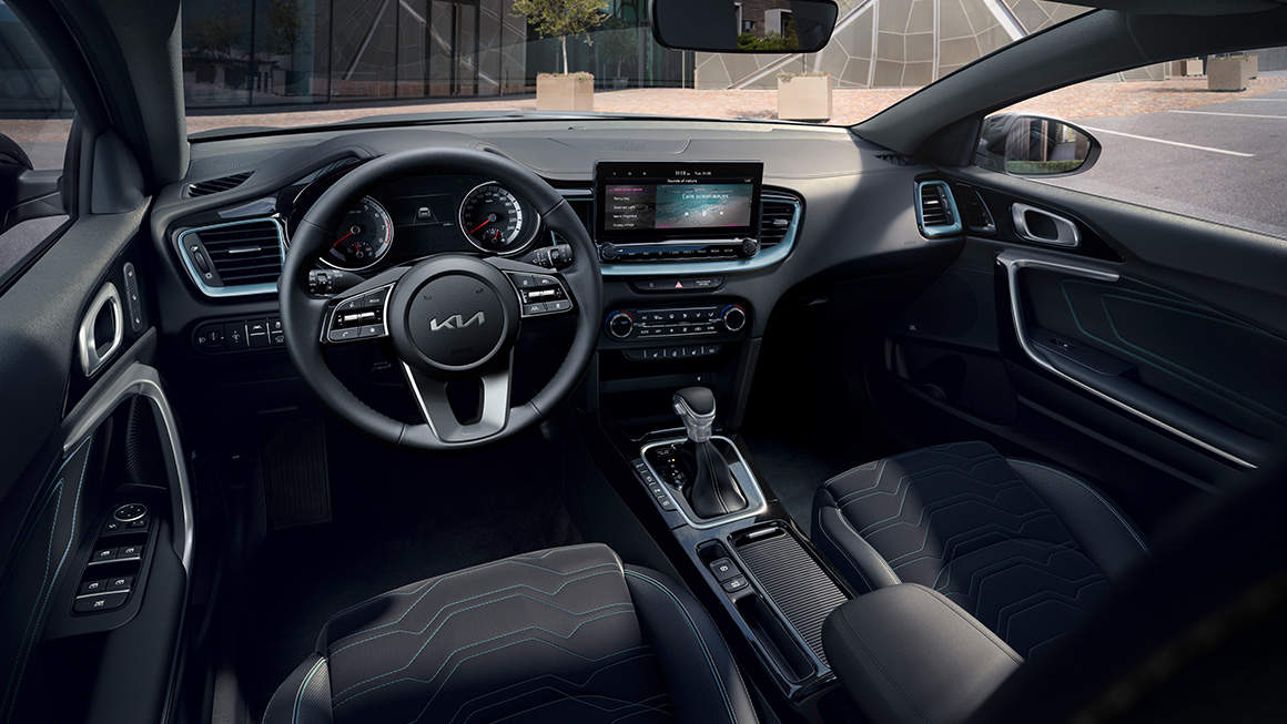 The new Kia Ceed Special Edition interior closeup