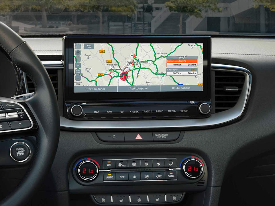 kia ceed sportswagon 10.25" navigation touchscreen