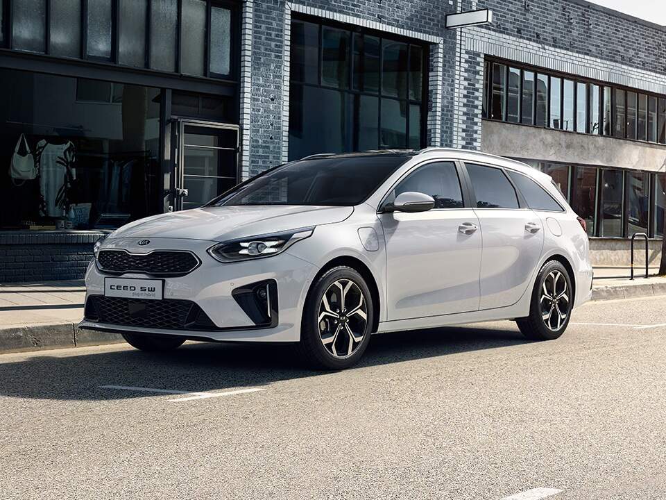 La Kia Ceed Sportswagon Plug-in Hybrid en milieu urbain