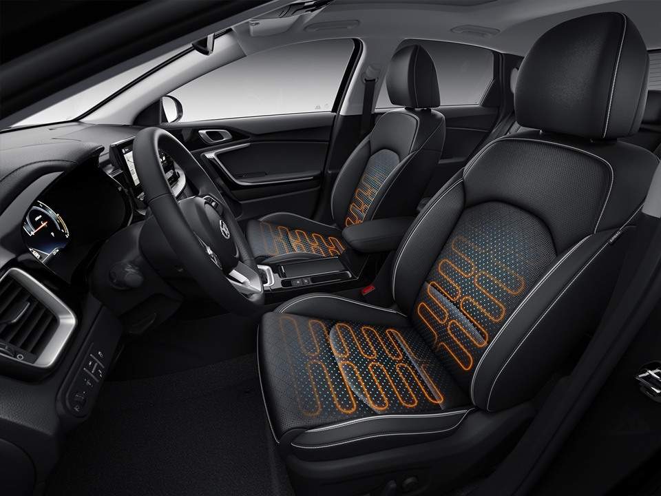 Confort d’assise de la Kia Ceed Sportswagon Plug-in Hybrid