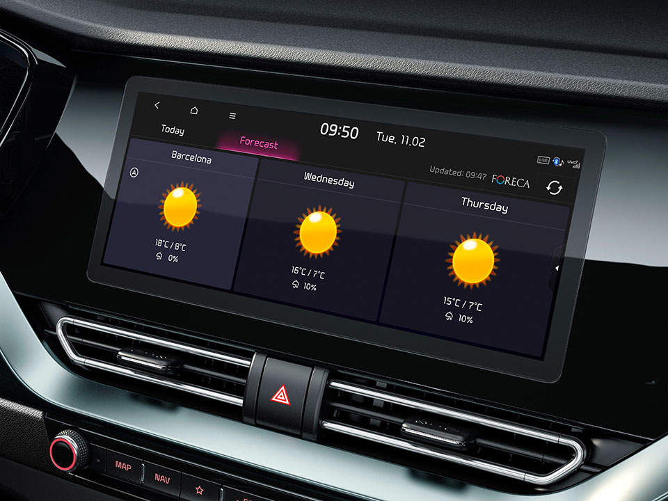 Kia e-Niro - Android Auto e Apple CarPlay