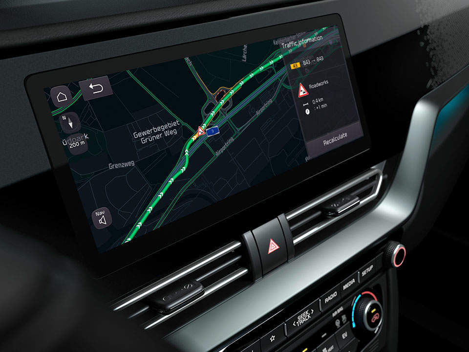 Kia e-Niro 10.25'' navigation touchscreen