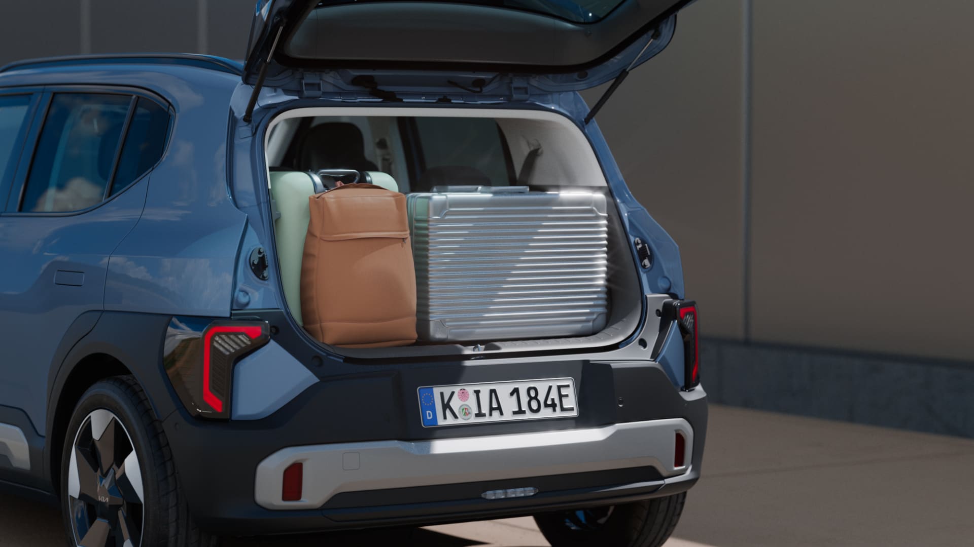 Großzügiger Kofferraum.