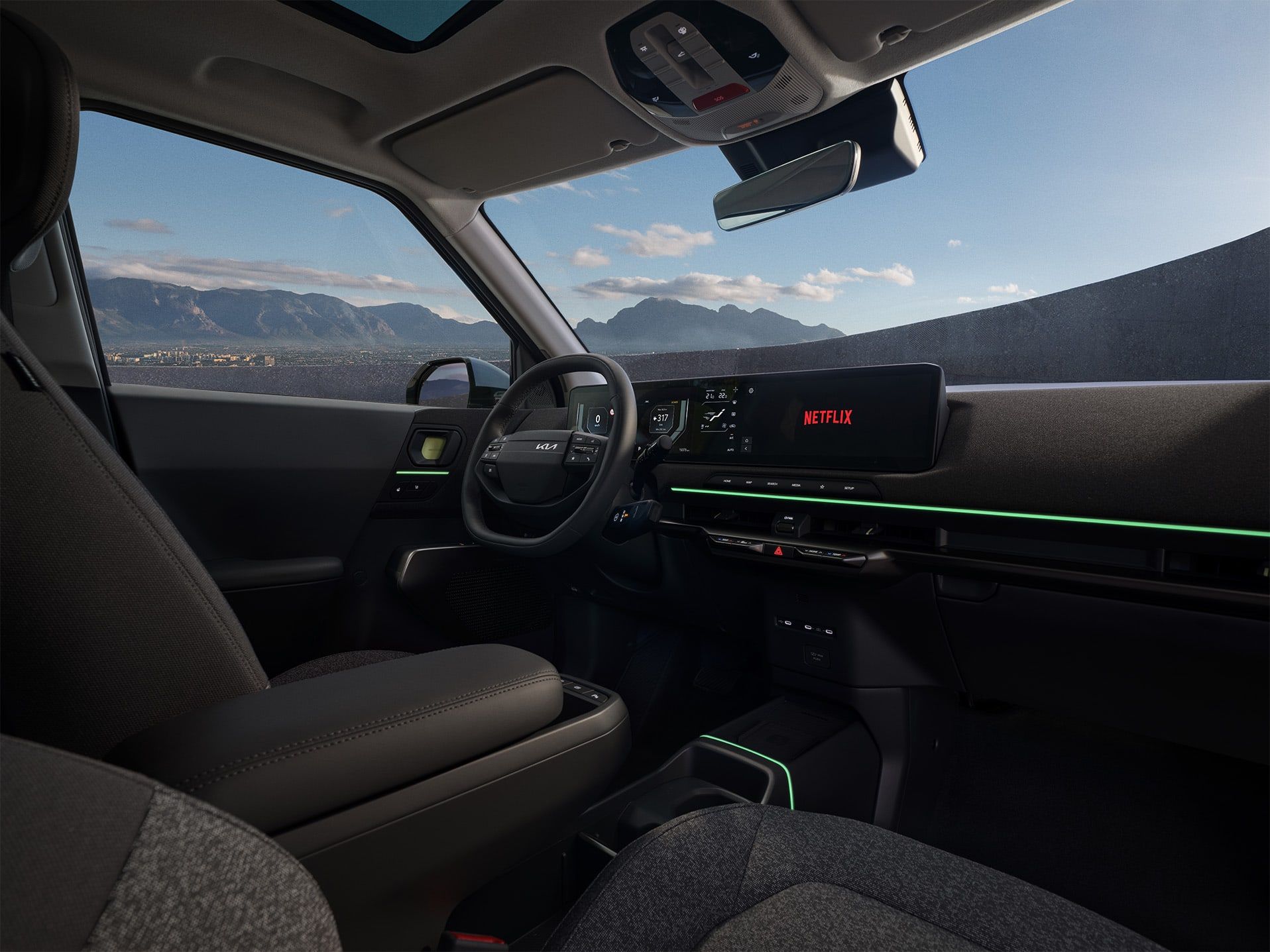 Stimmung schaffen mit Ambientebeleuchtung.