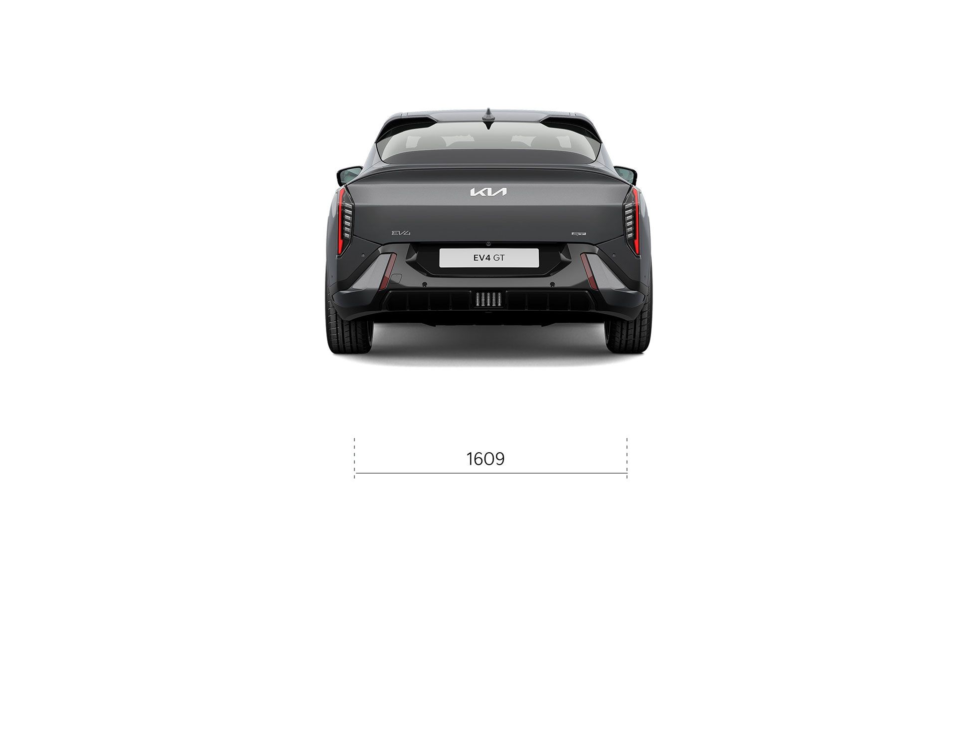 Kia EV4 GT Dimensions rear view