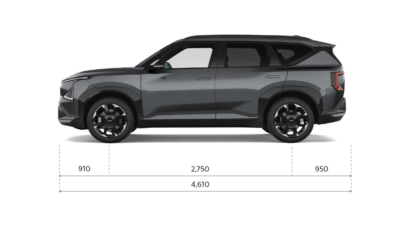 Kia EV4 Dimensions side view