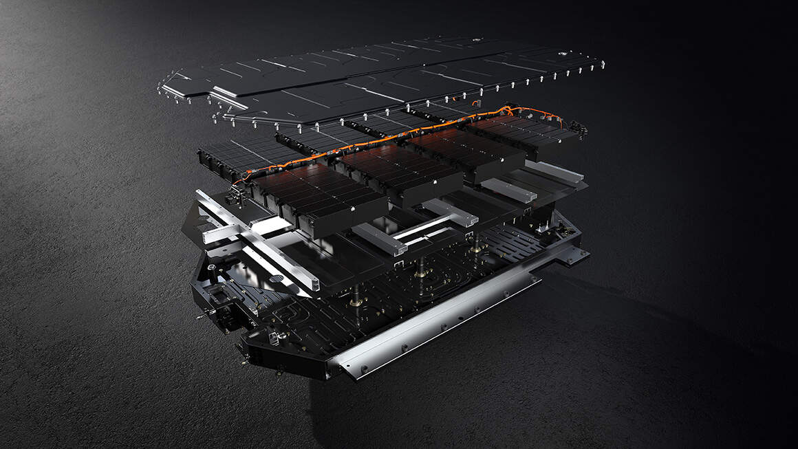 EV6 Battery in Layer