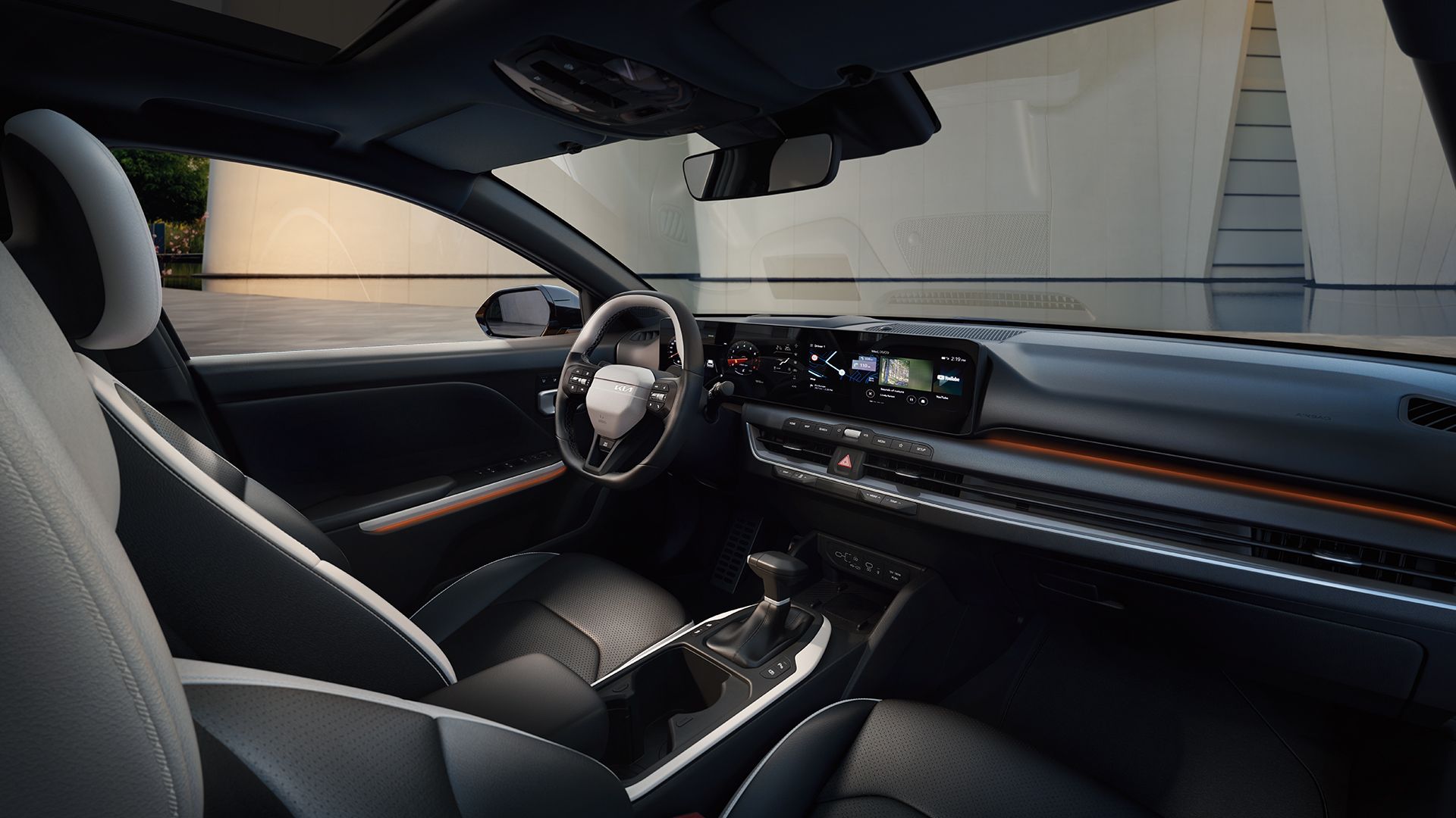 Moderná atmosféra vo všetkých častiach.