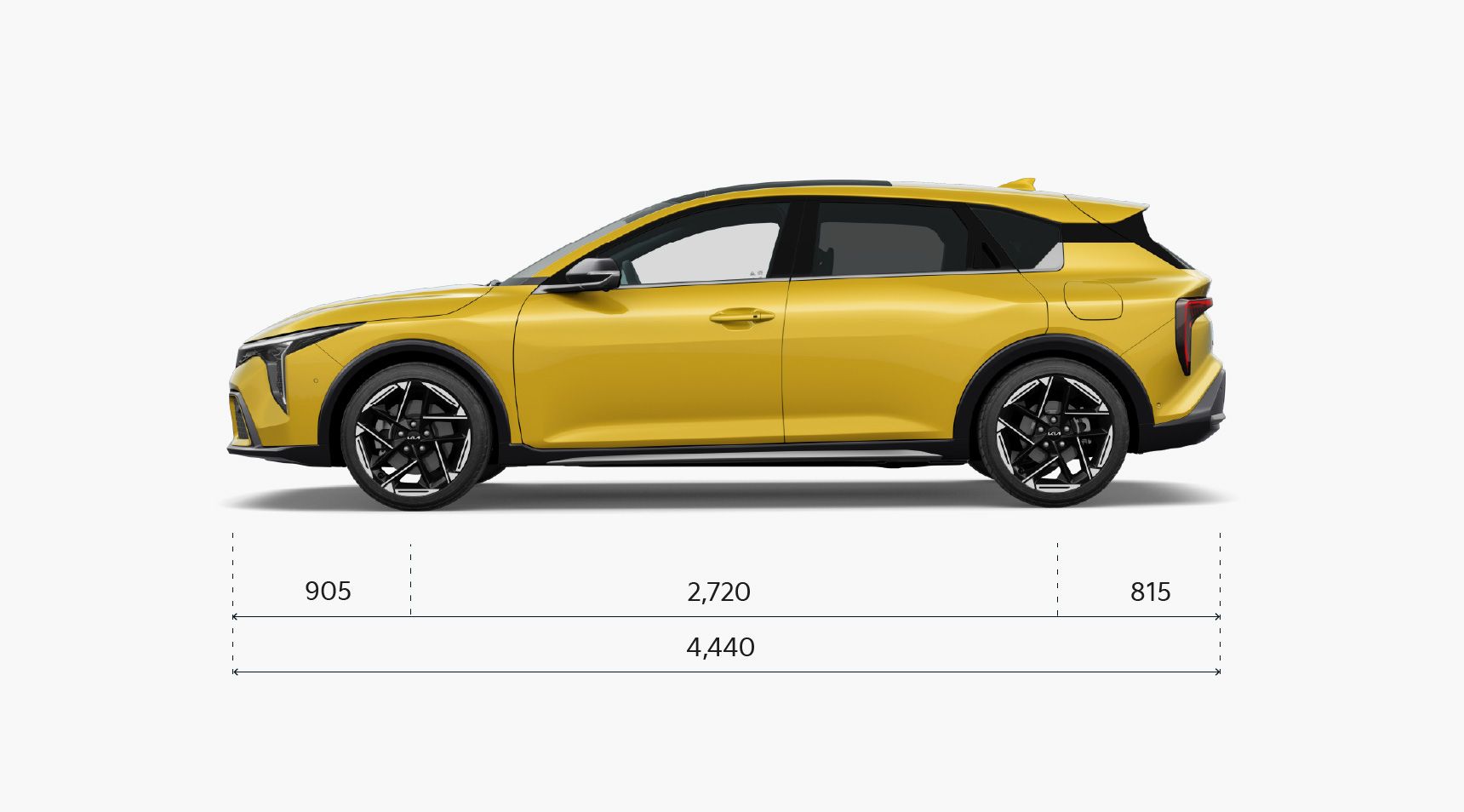 Kia EV4 Dimensions side view