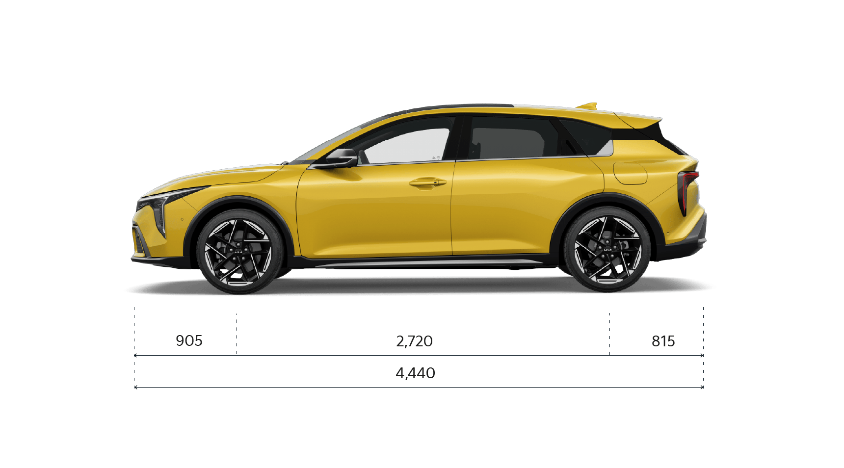 Kia EV4 Dimensions side view