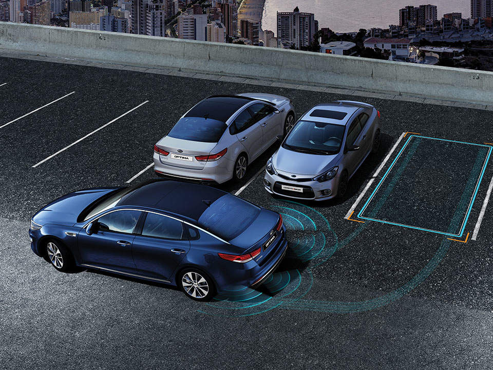 all-new Kia Optima Smart Parking Assist System