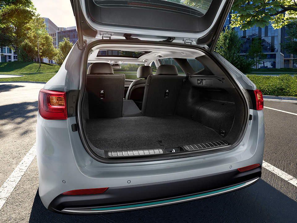 Kia Optima Sportswagon Plug-in Hybrid bagageruimte