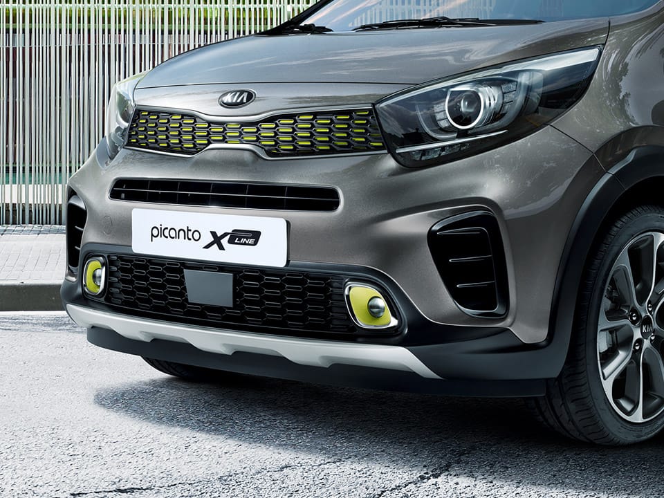 Kia Picanto X-Line striking exterior details
