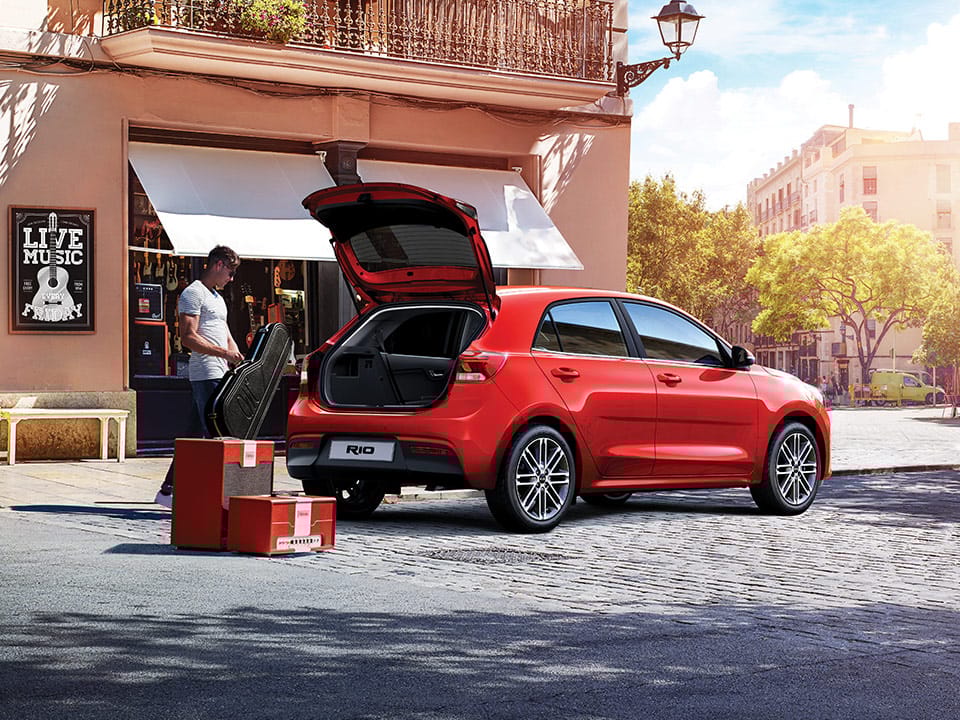 Kia Rio geräumiger Innenraum