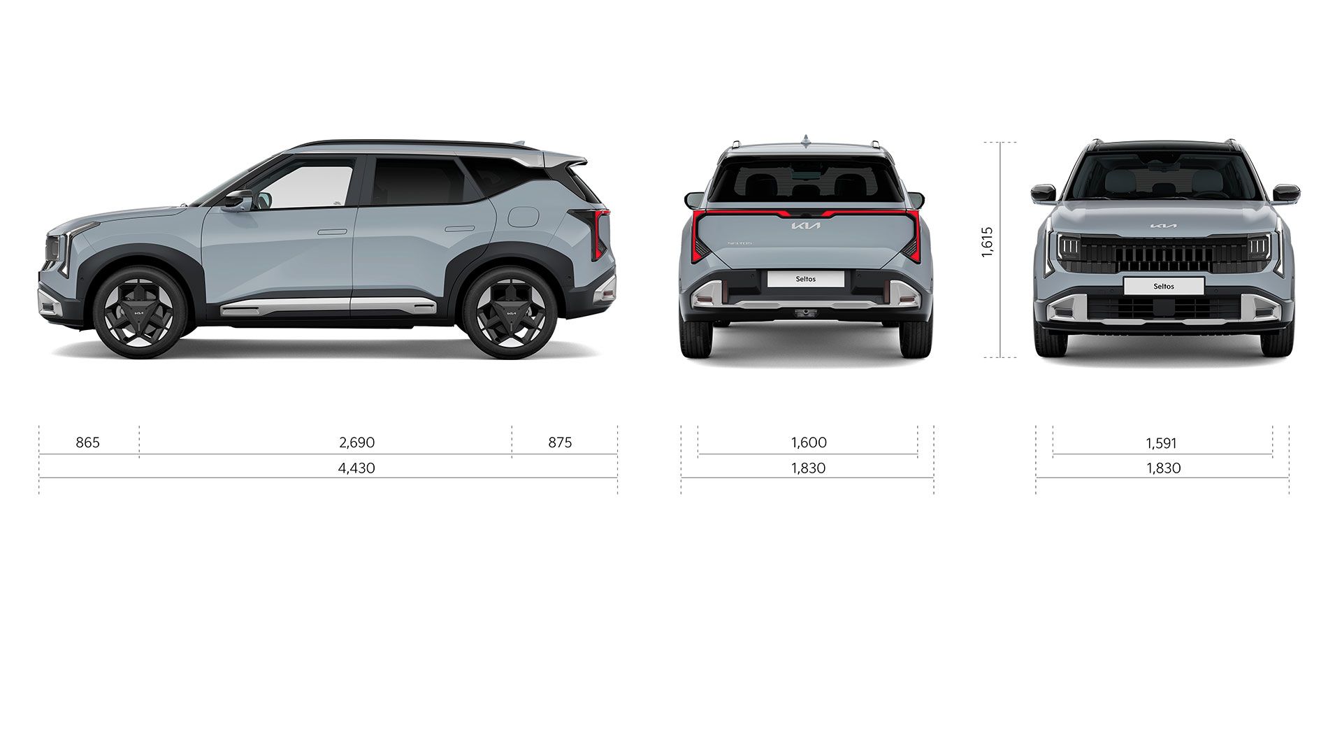 Kia EV4 Dimensions - all