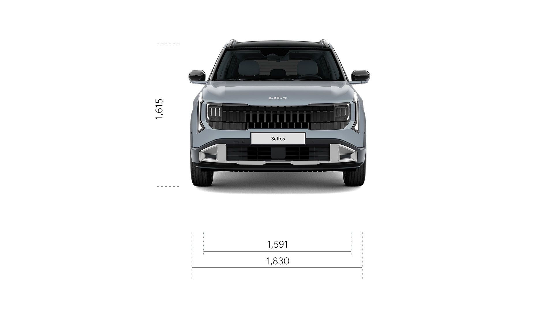 Kia EV4 Dimensions rear view