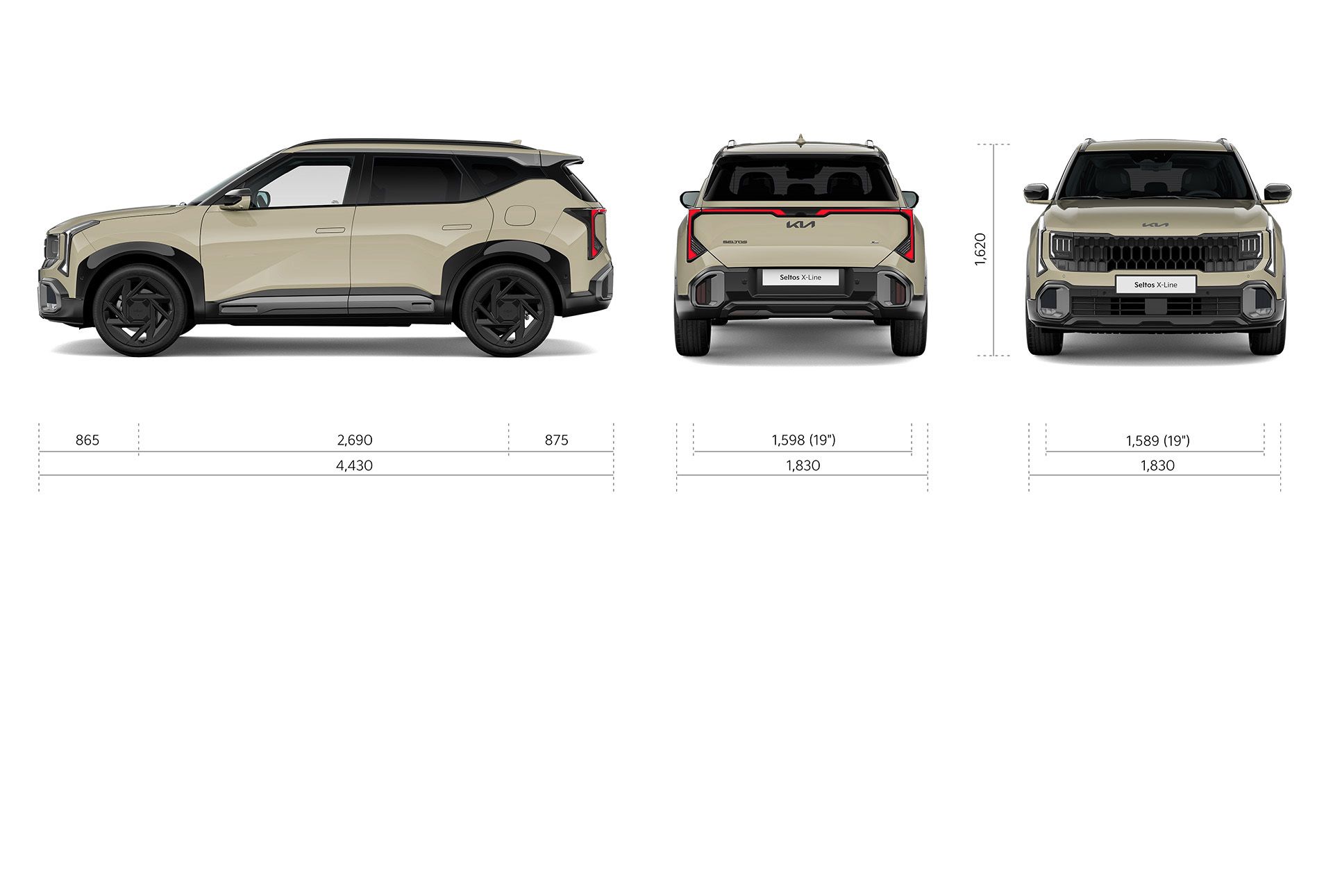 Kia EV4 Dimensions - all